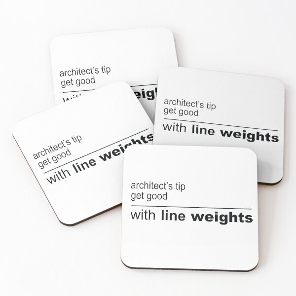 Item preview, Line Weights Only Architects would Undestand designed and sold by lmcvinco.