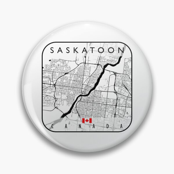 Item preview, SASKATOON MAP CANADA designed and sold by hatimelhag.
