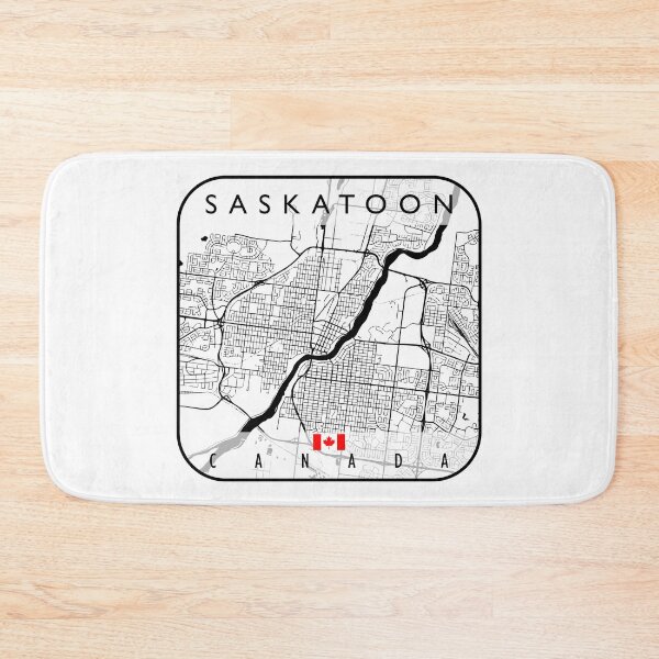 Item preview, SASKATOON MAP CANADA designed and sold by hatimelhag.