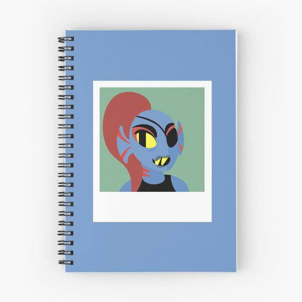 Item preview, Undyne Undertale Polaroid (no text) designed and sold by libraryrat.