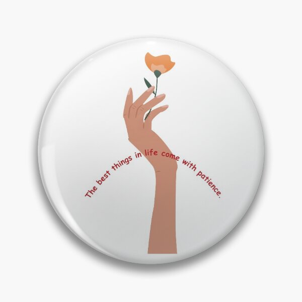 Item preview,  life come with patience designed and sold by RainbowBalloon.