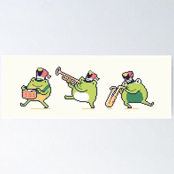 Frog band Poster