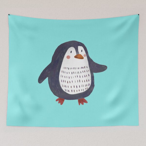 Item preview, Happy and cute penguin designed and sold by Brart Brart.