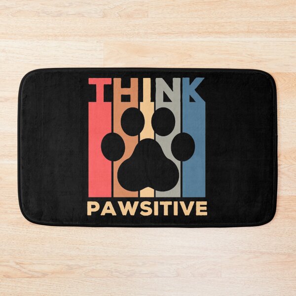 Item preview, Think Pawsitive - Vintage Animal Lovers designed and sold by ohmier.