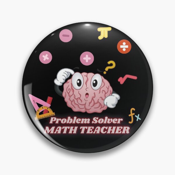 Item preview, Problem Solver Math Teacher designed and sold by tnwbank.