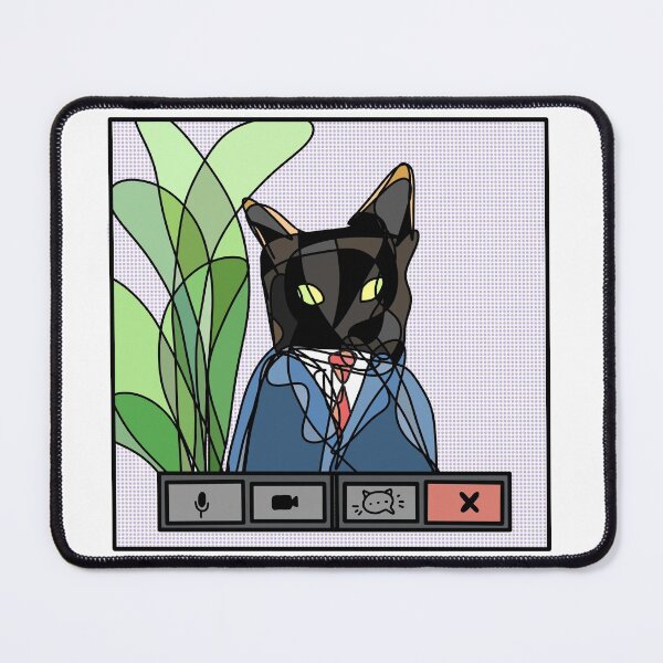 Item preview, Business Cat in home office designed and sold by dodpod.