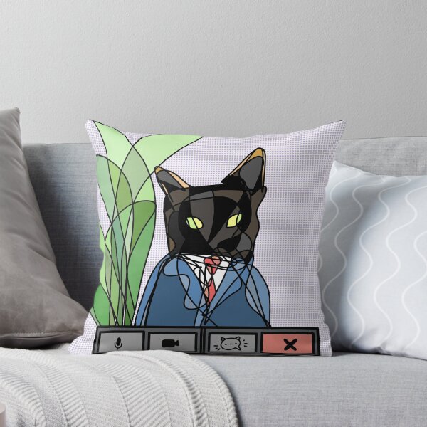 Artikelvorschau, Business-Katze im Homeoffice entworfen und verkauft von dodpod.