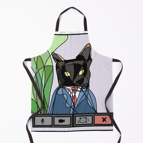 Artikelvorschau, Business-Katze im Homeoffice entworfen und verkauft von dodpod.