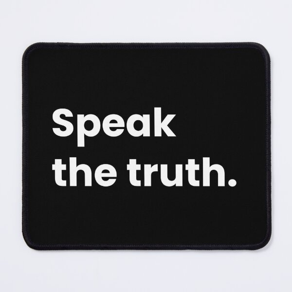 Item preview, Speak the truth. | Stickers designed and sold by umorshofi.