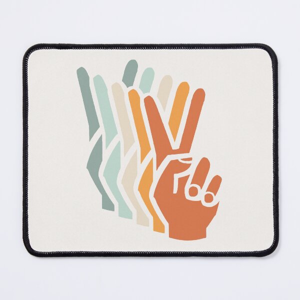 Item preview, Orange and Teal VSCO Peace Hands designed and sold by comette.