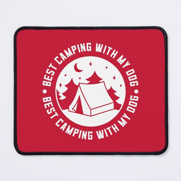 Item preview, Best Camping With My Dog #4 designed and sold by SalahBlt.
