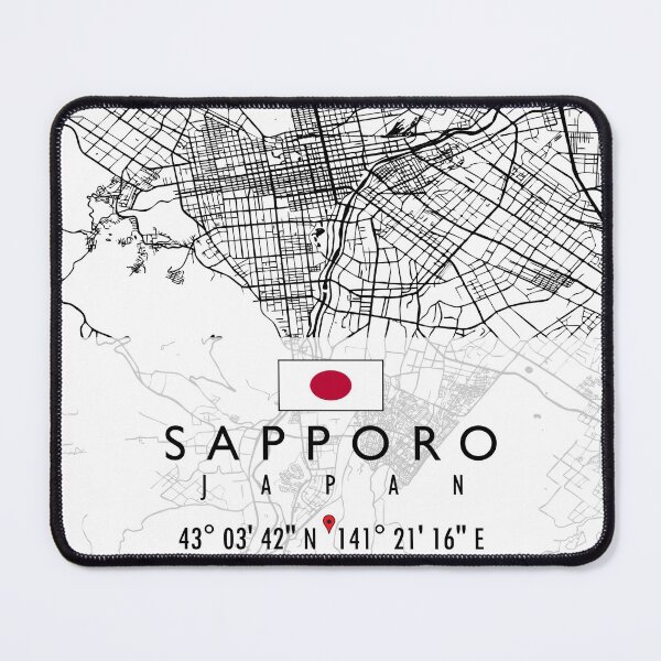 Item preview, SAPPORO MAP JAPAN designed and sold by hatimelhag.