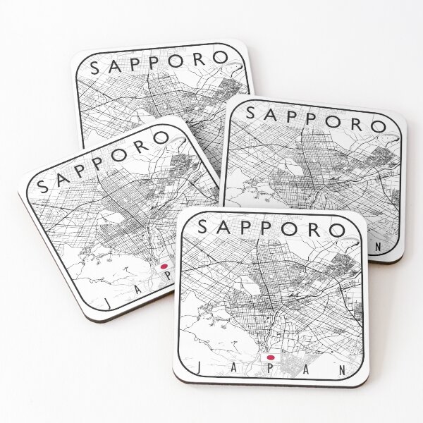 Item preview, SAPPORO MAP JAPAN designed and sold by hatimelhag.