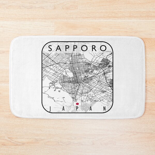 Item preview, SAPPORO MAP JAPAN designed and sold by hatimelhag.