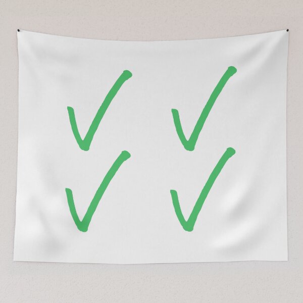 Item preview, Medium Green Check Mark Symbol 4 pack designed and sold by Loving-school.