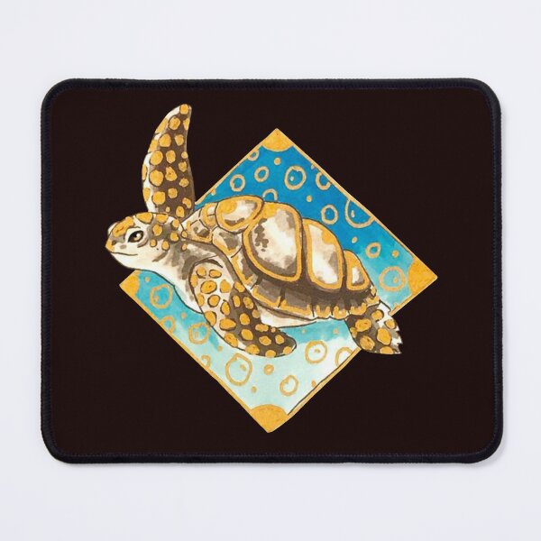 Item preview, Summer Sea Turtle on Diamond Background  designed and sold by Lady-Lilac.