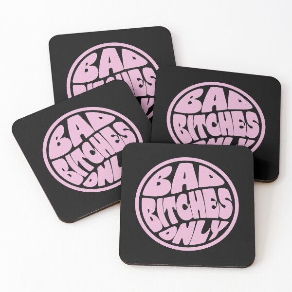 Item preview, BAD BITCHES ONLY designed and sold by asymmetrickid.