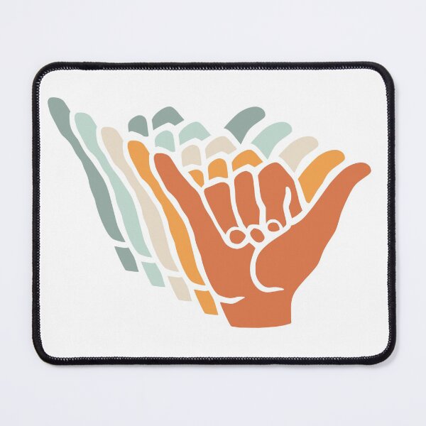 Item preview, Orange and Teal VSCO Shaka Hands designed and sold by comette.