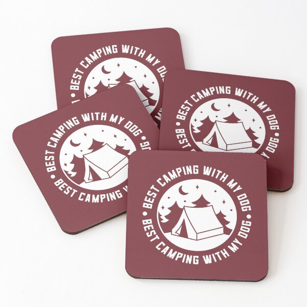Item preview, Best Camping With My Dog #6 designed and sold by SalahBlt.