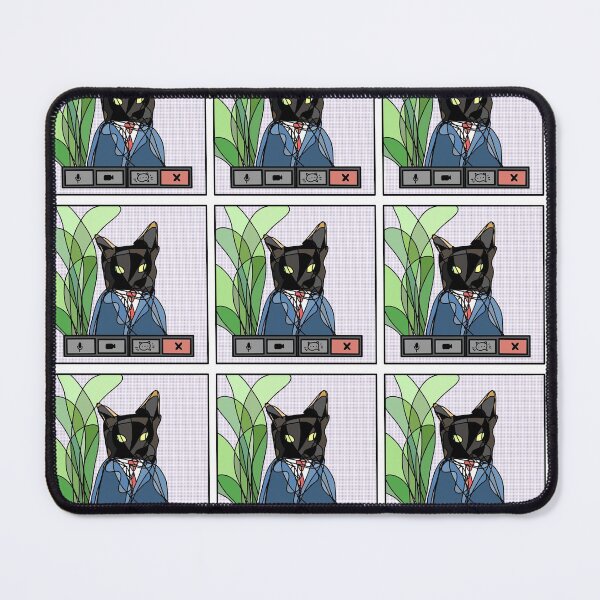 Item preview, Business Cat in home office - pattern designed and sold by dodpod.