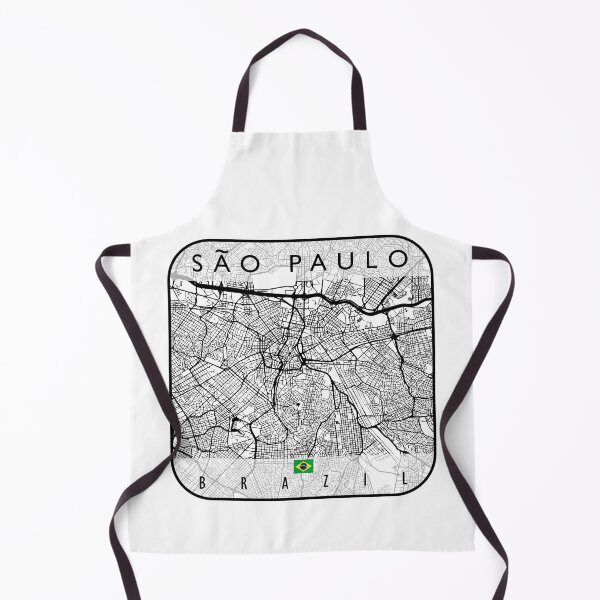 Item preview, SAO PAULO MAP BRAZIL designed and sold by hatimelhag.