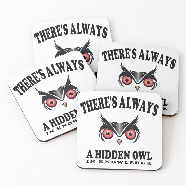 Item preview, There's always a hidden owl in knowledge designed and sold by Docartdesign.