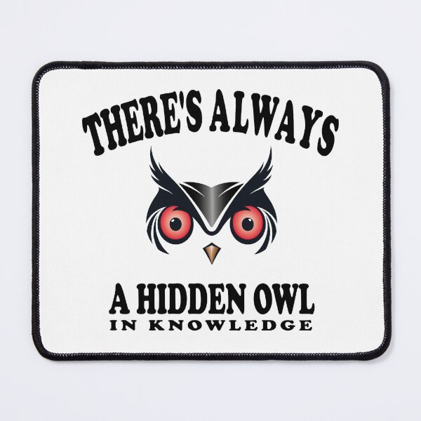 Item preview, There's always a hidden owl in knowledge designed and sold by Docartdesign.