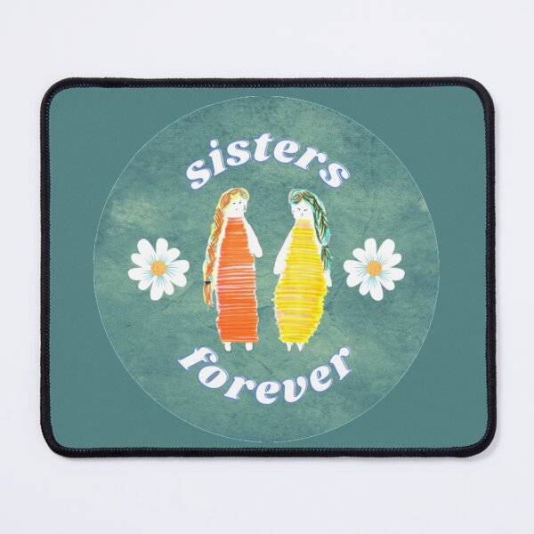 Item preview, Sisters Forever Best Friend Girl Dolls And Flowers designed and sold by H3designs.