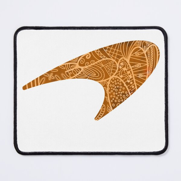 Item preview, Orange Zentangle Art Design - McLaren Logo - Backward Swoosh designed and sold by Black British  Designer - Photographer.