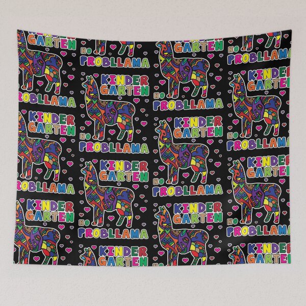 Item preview, Llama Kindergarten No Probllama | Back To School Alpaca designed and sold by GravitiTees.
