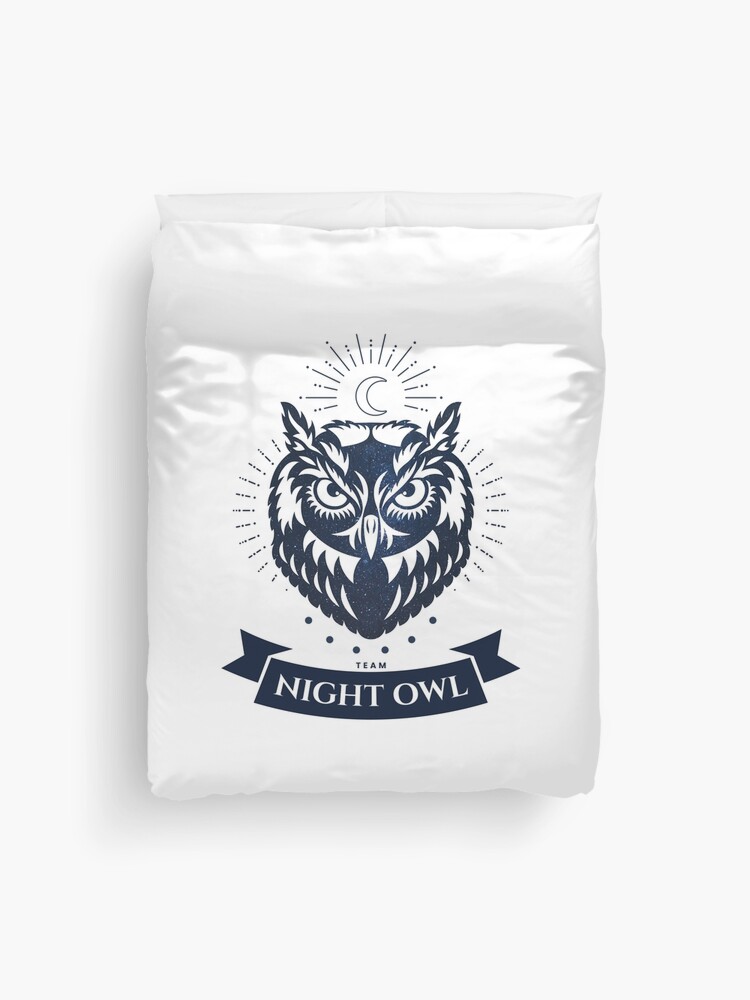 night owl duvet sale