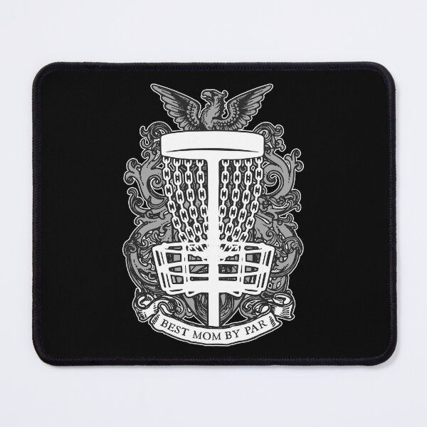 Item preview, Best Mom By Par Disc Golf Basket Chains Vintage Coat Of Arms designed and sold by GrandeDuc.