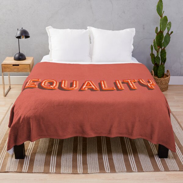 Item preview, Equality Typo LGBTQ+ designed and sold by Hell-Prints.