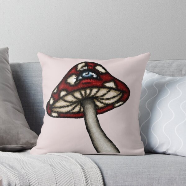 Item preview, Red Spotted Eye Mushroom designed and sold by ThePinkRat.