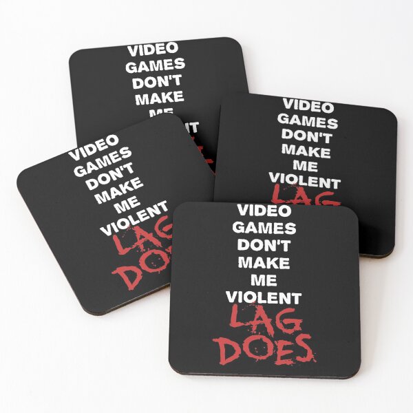Item preview, Video Games Don't Make Me Violent Lag Does designed and sold by clickmostro.