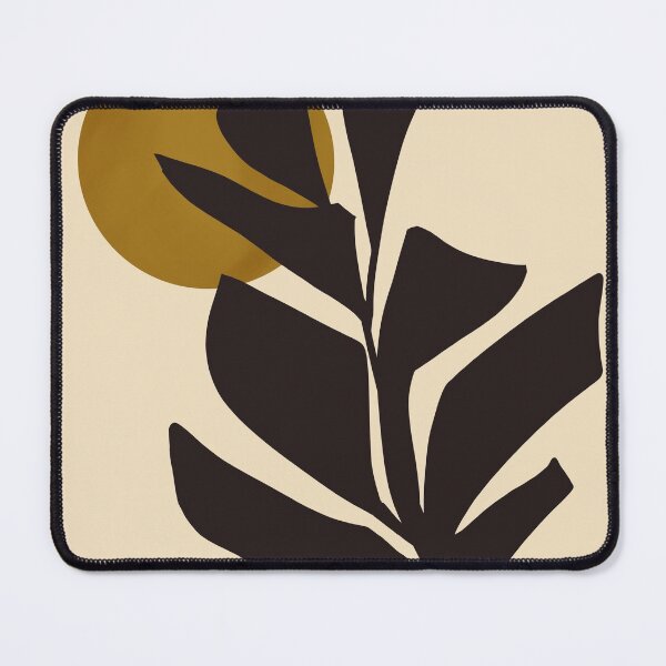 Aperçu de l'œuvre Résumé de Matisse noir et or créée et vendue par MaiZephyr.
