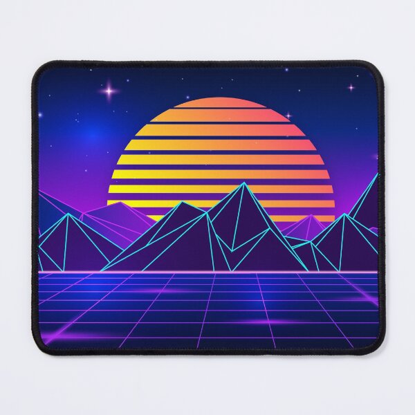 Item preview, Dazzling Retrowave Sunset designed and sold by MaiZephyr.