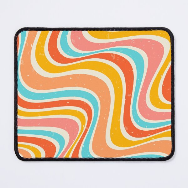 Item preview, Retro 70s Color Waves designed and sold by MaiZephyr.
