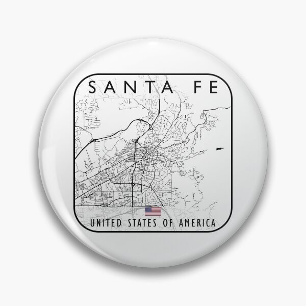 Item preview, SANTA FE MAP USA designed and sold by hatimelhag.