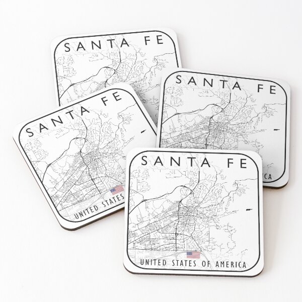 Item preview, SANTA FE MAP USA designed and sold by hatimelhag.