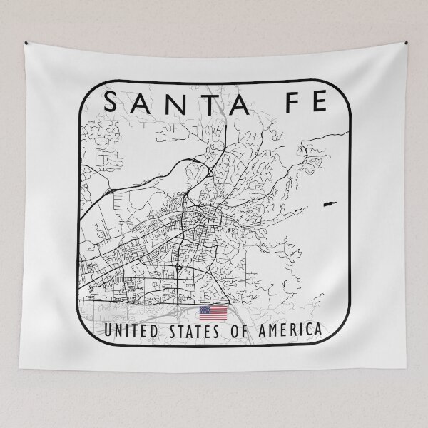 Item preview, SANTA FE MAP USA designed and sold by hatimelhag.