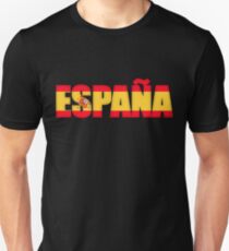 Spain Espana Flag Unisex T-Shirt