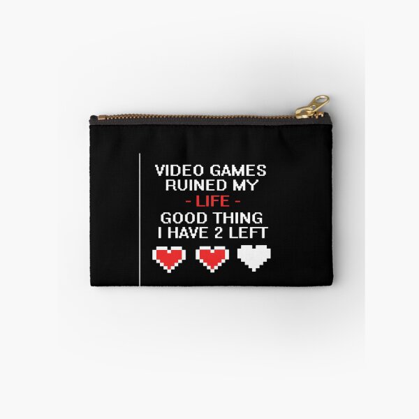 Artikelvorschau, Video Games Ruined My Life Good Things I Have 2 Left entworfen und verkauft von clickmostro.