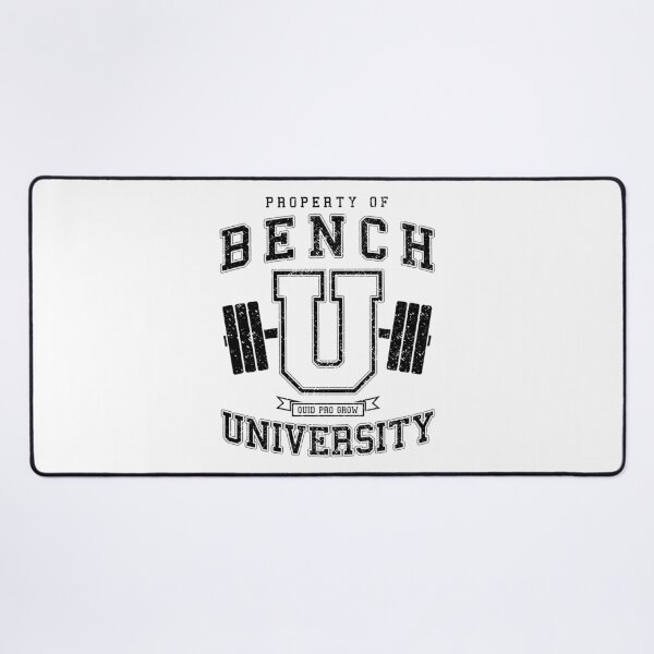 Item preview, Bench University Vintage Varsity Fitness Gym Workout designed and sold by GrandeDuc.