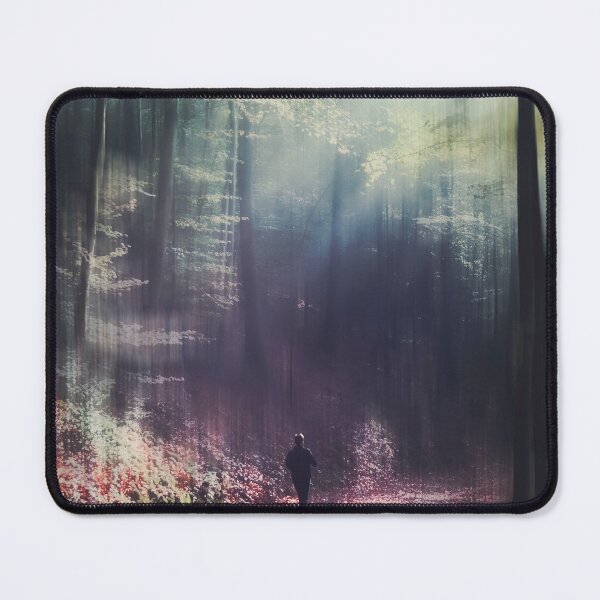Item preview, Morning Walk In Forest Light designed and sold by Dyrk Wyst Redbubble Shop.