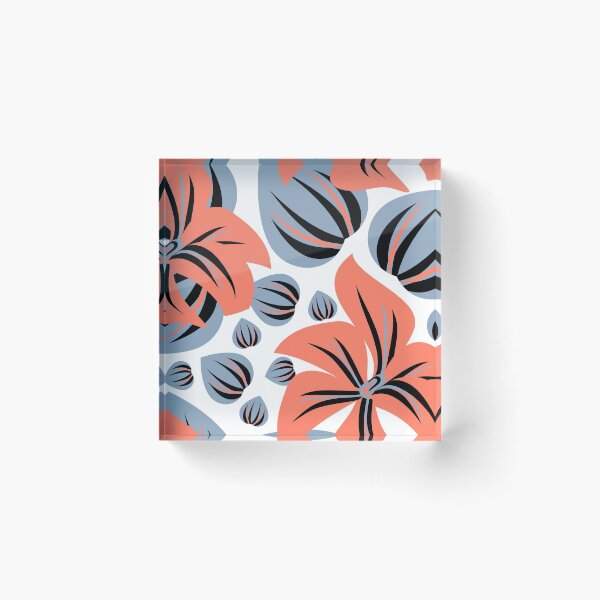 Item preview, Coral Floral Pattern designed and sold by Jewelspride.