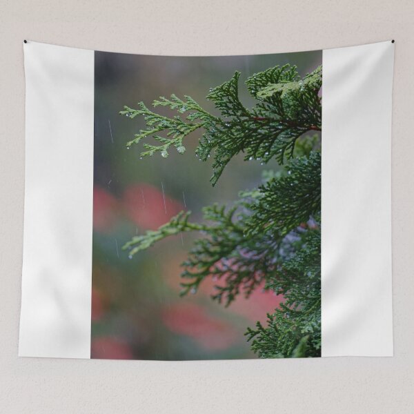 Item preview, Refreshing raindrops on leaves designed and sold by Mrtweety.
