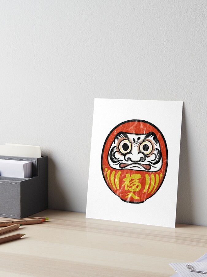 Japanese Daruma Doll - worn out | Poster