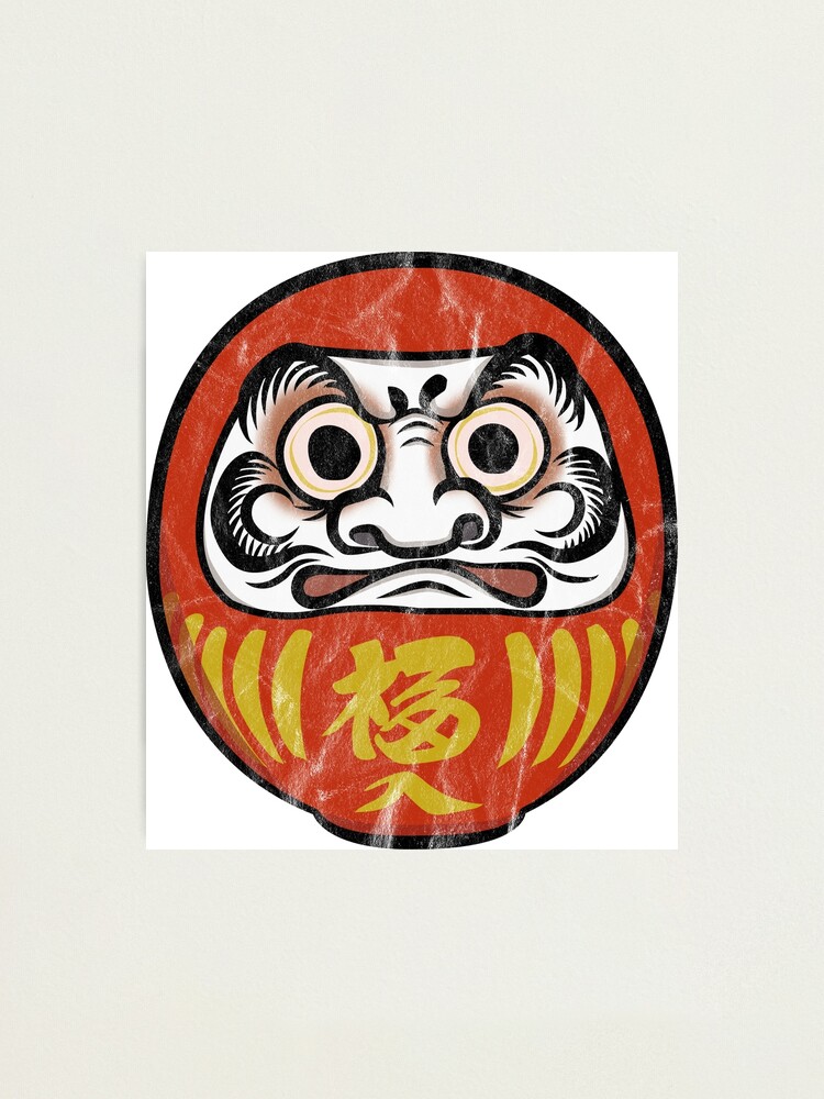 Japanese Daruma Doll - worn out