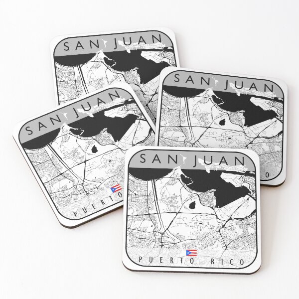 Item preview, SAN JUAN MAP PUERTO RICO designed and sold by hatimelhag.